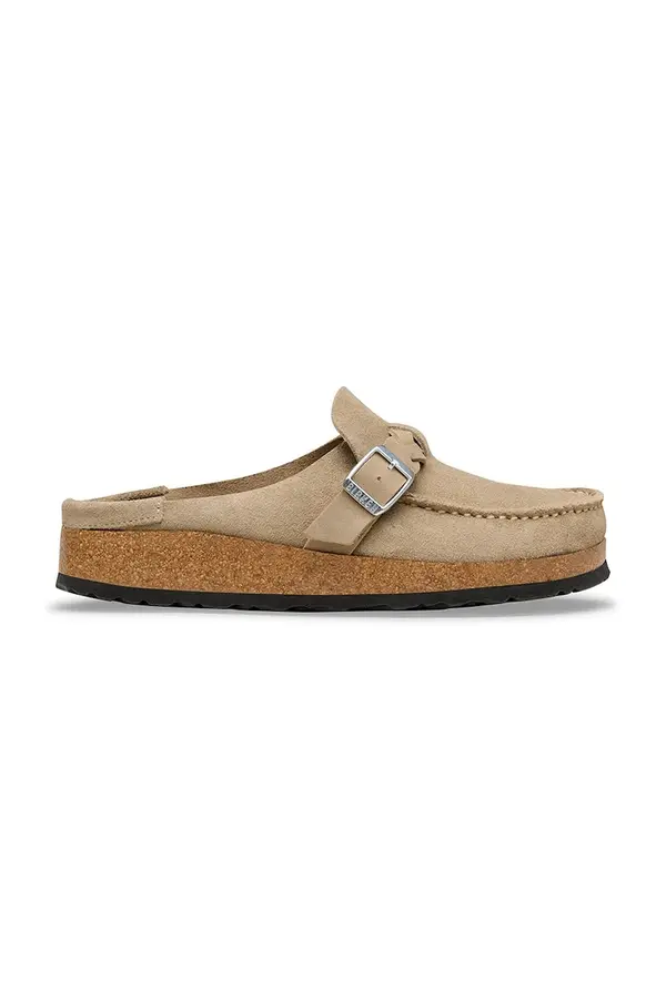 Birkenstock Kožne natikače Birkenstock Buckley