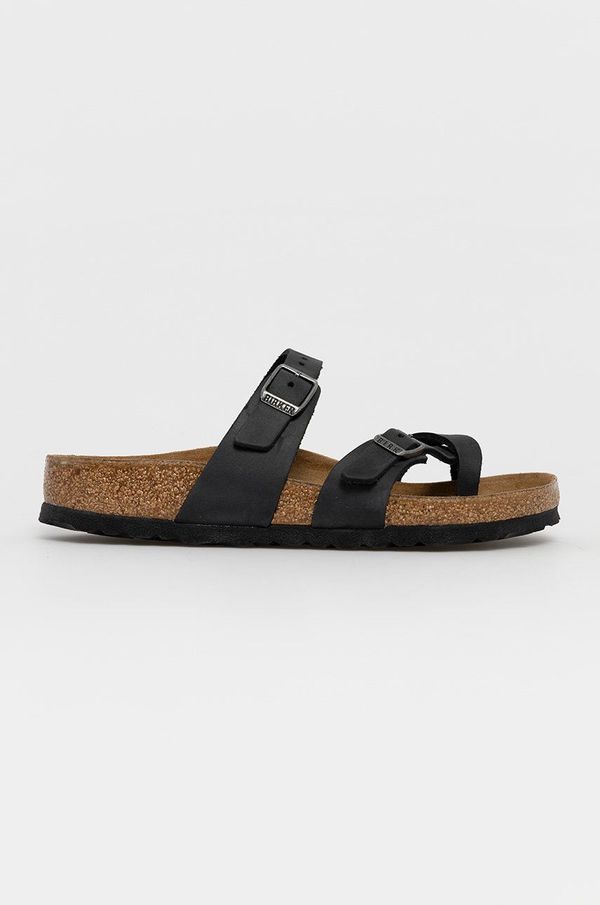 Birkenstock Kožne natikače Birkenstock za žene, boja: crna, 171481-Schwarz