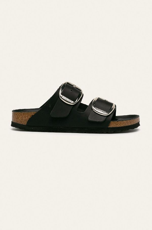 Birkenstock Kožne natikače Birkenstock za žene, boja: crna