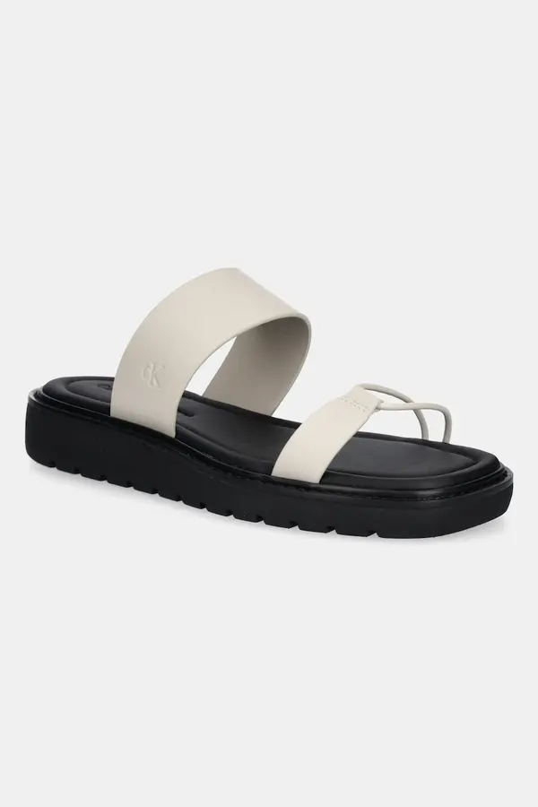 Calvin Klein Jeans Kožne natikače Calvin Klein Jeans ROPE SANDAL SOFT LTH MG