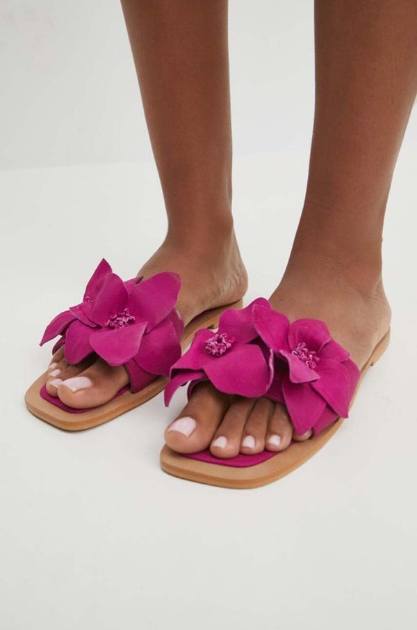 Medicine Kožne natikače Medicine za žene, boja: ružičasta