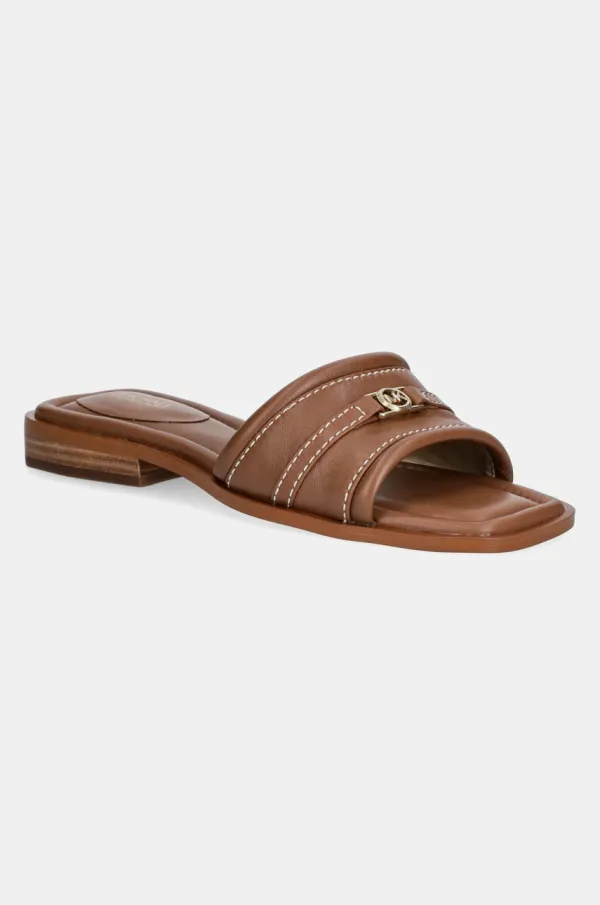 MICHAEL Michael Kors Kožne natikače MICHAEL Michael Kors Mandy za žene, boja: smeđa, 40R5MAFS2L.230