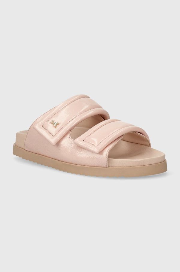 Patrizia Pepe Kožne natikače Patrizia Pepe za žene, boja: ružičasta, 8X0001 L057 B743