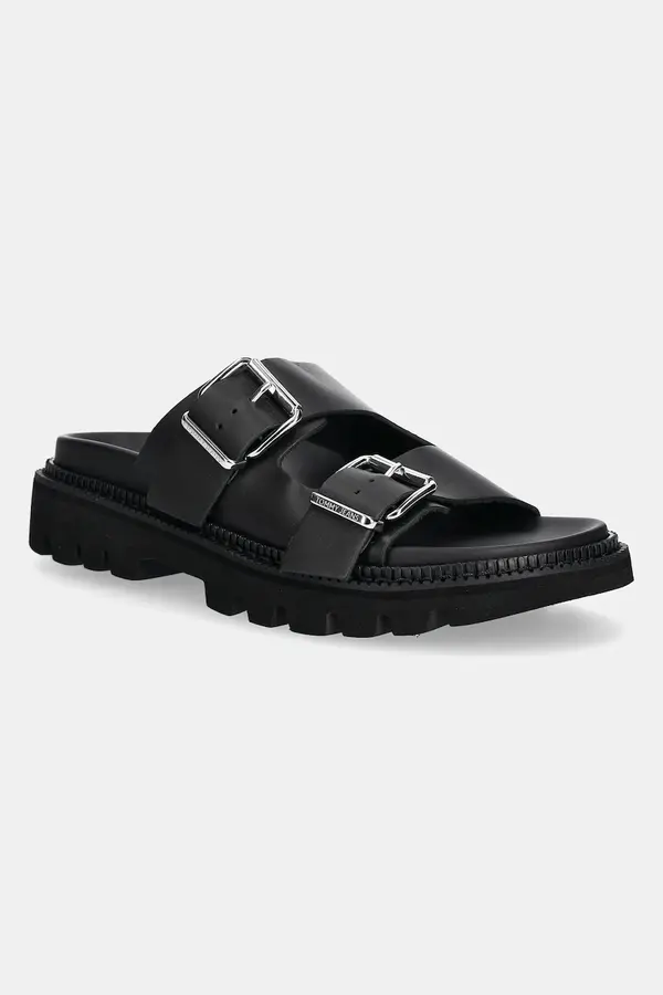 Tommy Jeans Kožne natikače Tommy Jeans DOUBLE STRAP SANDAL