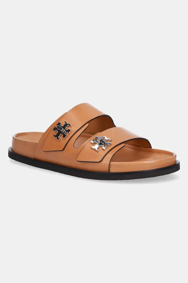 Tory Burch Kožne natikače Tory Burch T Lock Sport Slide