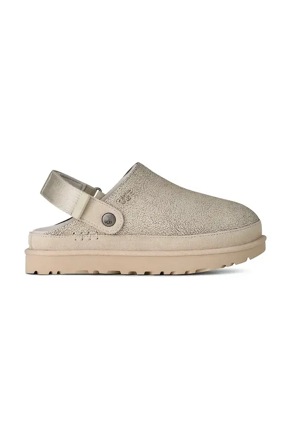 UGG Kožne natikače UGG W Goldenstar Crackle Clog
