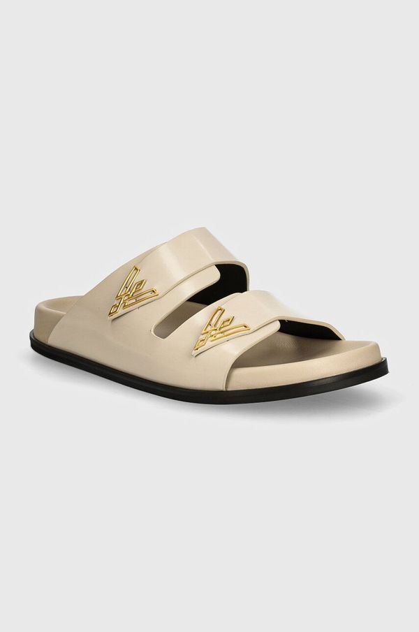 Vanda Novak Kožne natikače Vanda Novak za žene, boja: bež, Sandy Cristal Nude