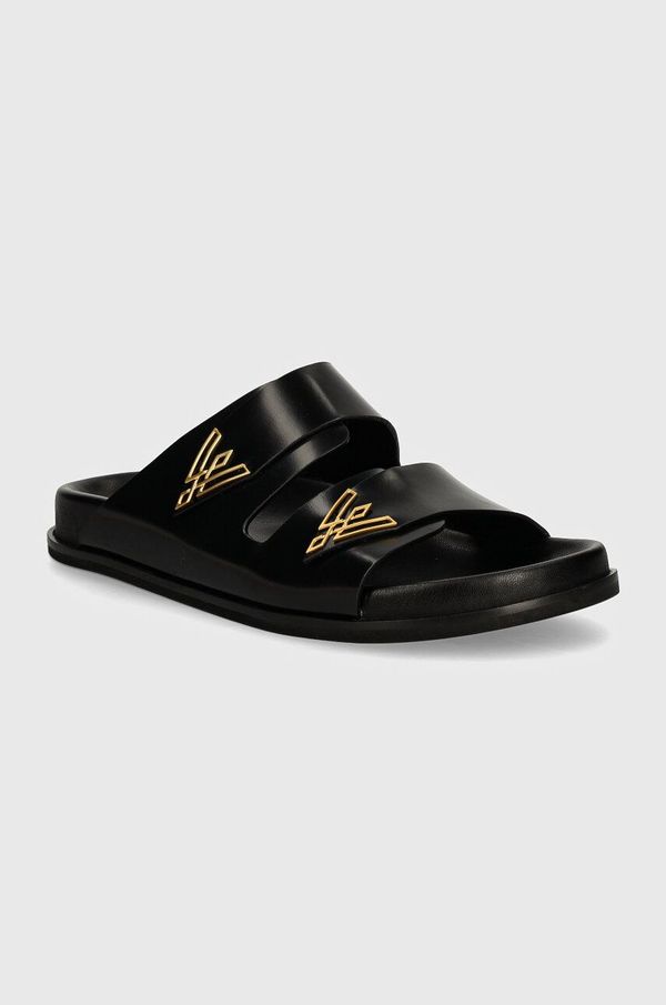 Vanda Novak Kožne natikače Vanda Novak za žene, boja: crna, Sandy Cristal Black