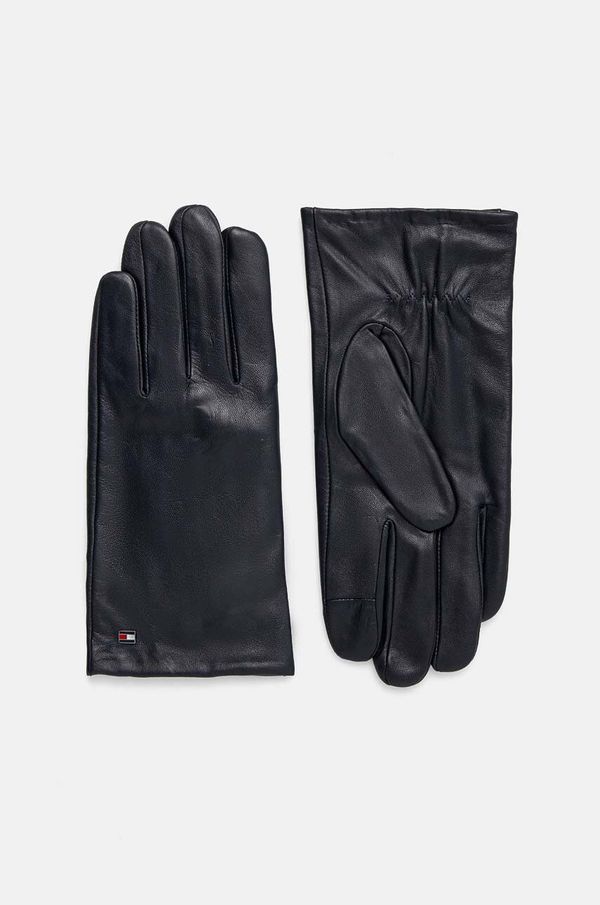 Tommy Hilfiger Kožne rukavice Tommy Hilfiger za muškarce, boja: smeđa