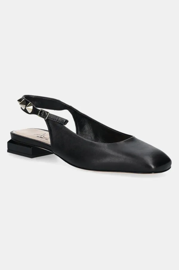 AGL Kožne salonke AGL Angie L Spike boja: crna, s debelom potpeticom, s otvorenom petom, D557007PCSOFTY0000