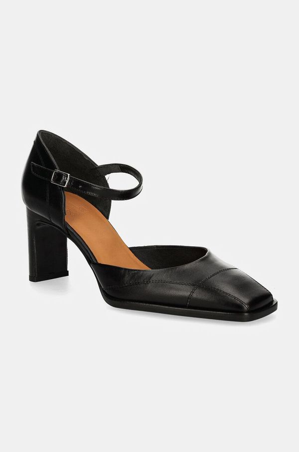 Billi Bi Kožne salonke Billi Bi boja: crna, s debelom potpeticom, A7486