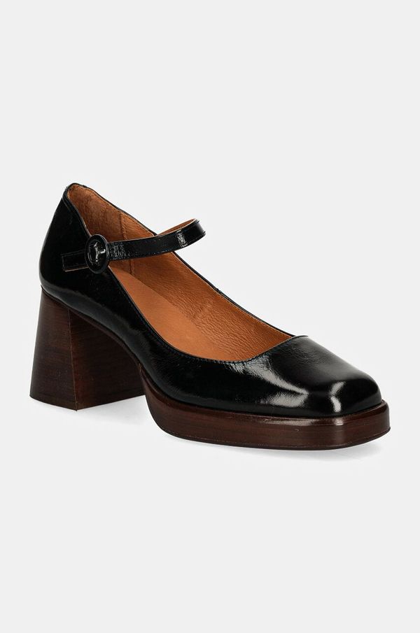 Jonak Kožne salonke Jonak BOUBOU boja: crna, s debelom potpeticom, 6001640