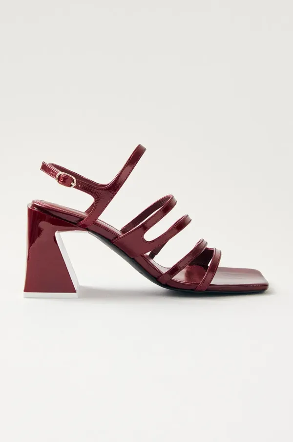 Alohas Kožne sandale Alohas Aubrey boja: bordo, S100772-01