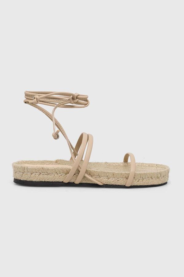 Alohas Kožne sandale Alohas Rayna za žene, boja: bež, S100322.03