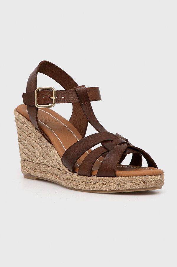 Billi Bi Kožne sandale Billi Bi boja: smeđa, A6710