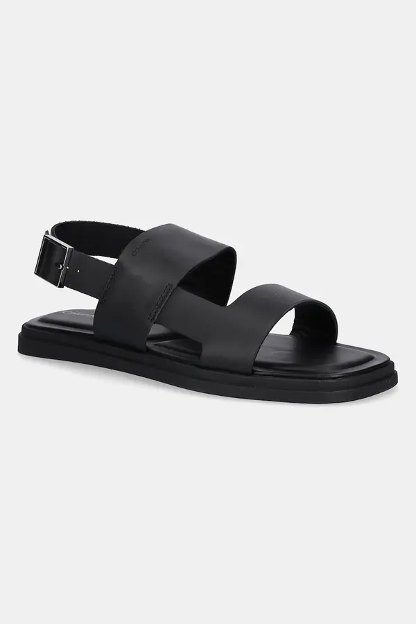 Calvin Klein Kožne sandale Calvin Klein BACK STRAP W/ BUCKLE