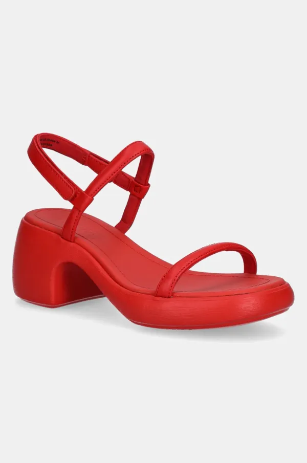 Camper Kožne sandale Camper Thelma Sandal boja: crvena, K201596-006