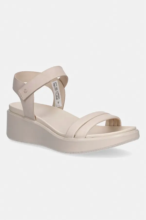 Ecco Kožne sandale Ecco Flowt Wedge LX W