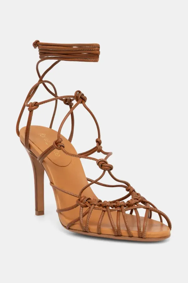 Forte Forte Kožne sandale Forte Forte boja: smeđa, 13699 F47A 3011