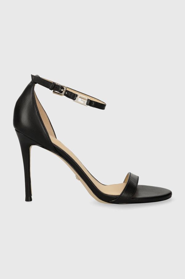 Guess Kožne sandale Guess KABAIL3 boja: crna, FL8KIL LEA03