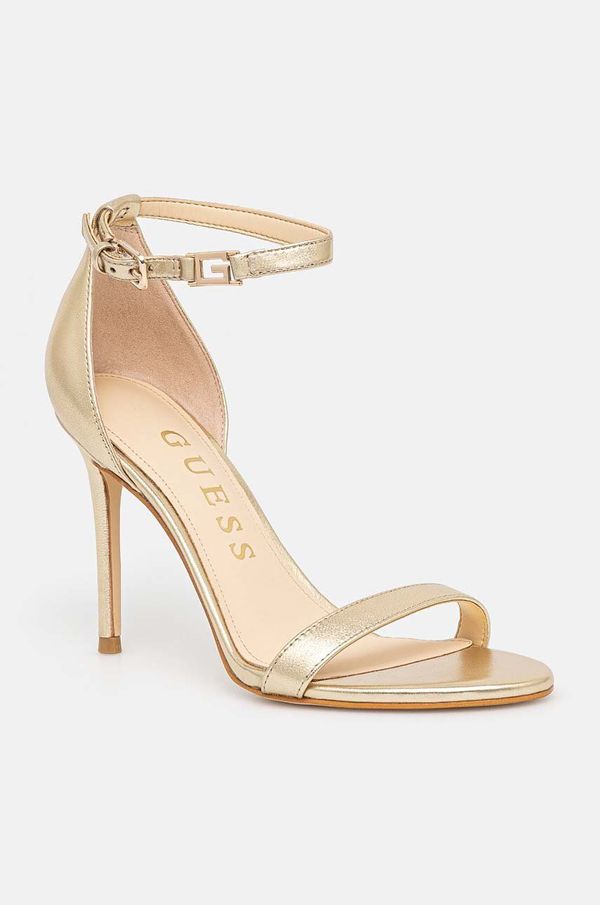Guess Kožne sandale Guess KABAIL3 boja: zlatna, FL8KIL LEA03