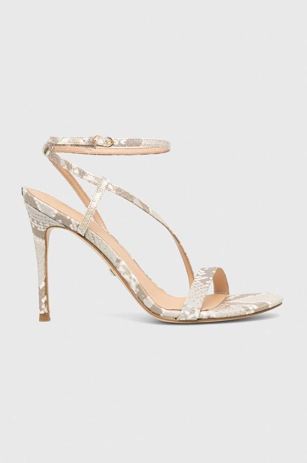 Guess Kožne sandale Guess Kadera boja: bež, FL5KAD LEP03 CREAM