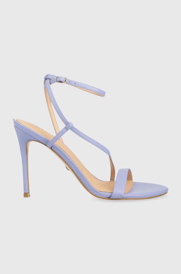 Guess Kožne sandale Guess Kadera boja: ljubičasta, FL5KAD LEA03 VIOLE