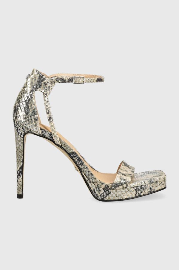 Guess kožne sandale Guess zoila boja: bež