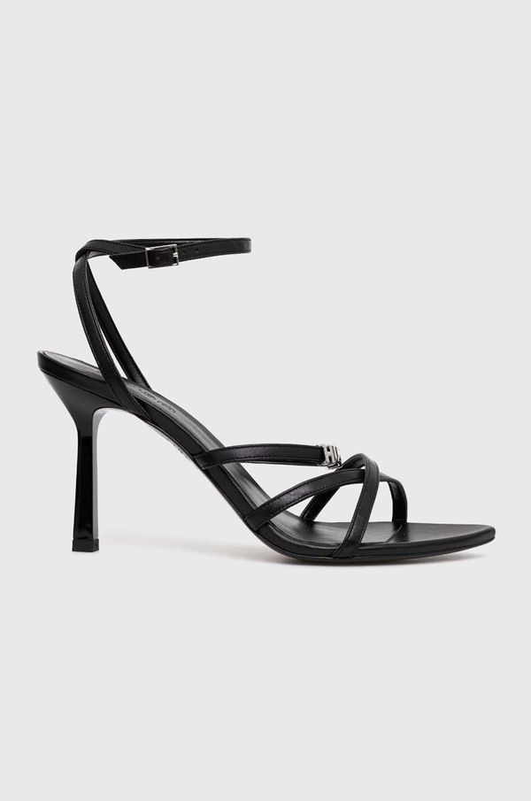 Hugo Kožne sandale HUGO Katniss boja: crna, 50517417