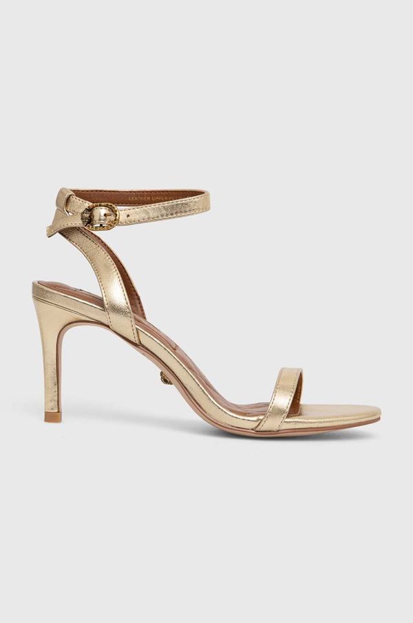 Kurt Geiger London Kožne sandale Kurt Geiger London Mayfair Strappy Sandal boja: zlatna, 2040961109