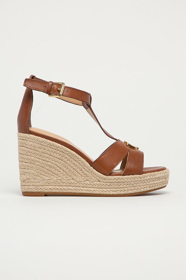 Lauren Ralph Lauren Kožne sandale Lauren Ralph Hale
