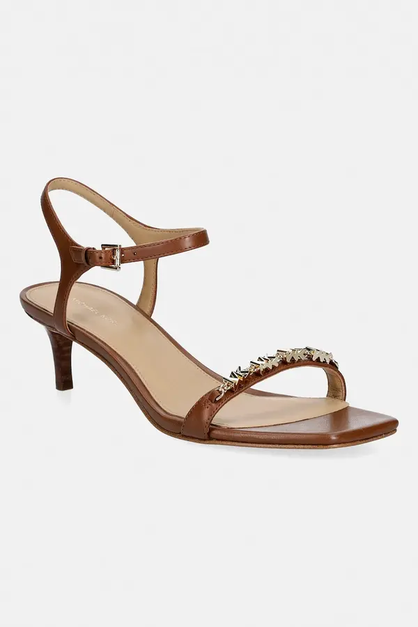 MICHAEL Michael Kors Kožne sandale MICHAEL Michael Kors Dina Kitten Sandal
