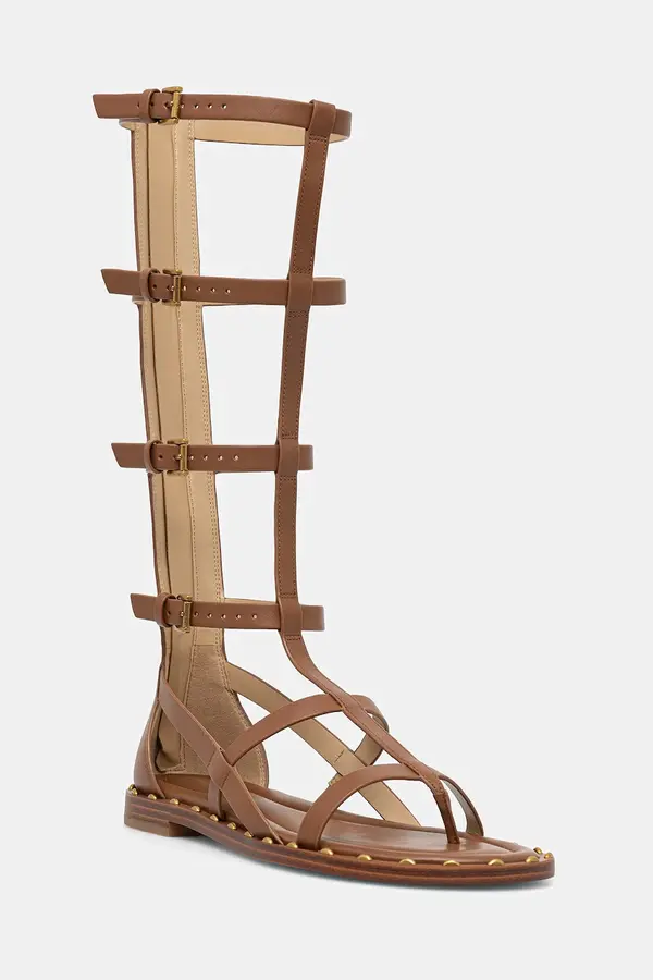 MICHAEL Michael Kors Kožne sandale MICHAEL Michael Kors Noa High Sandal