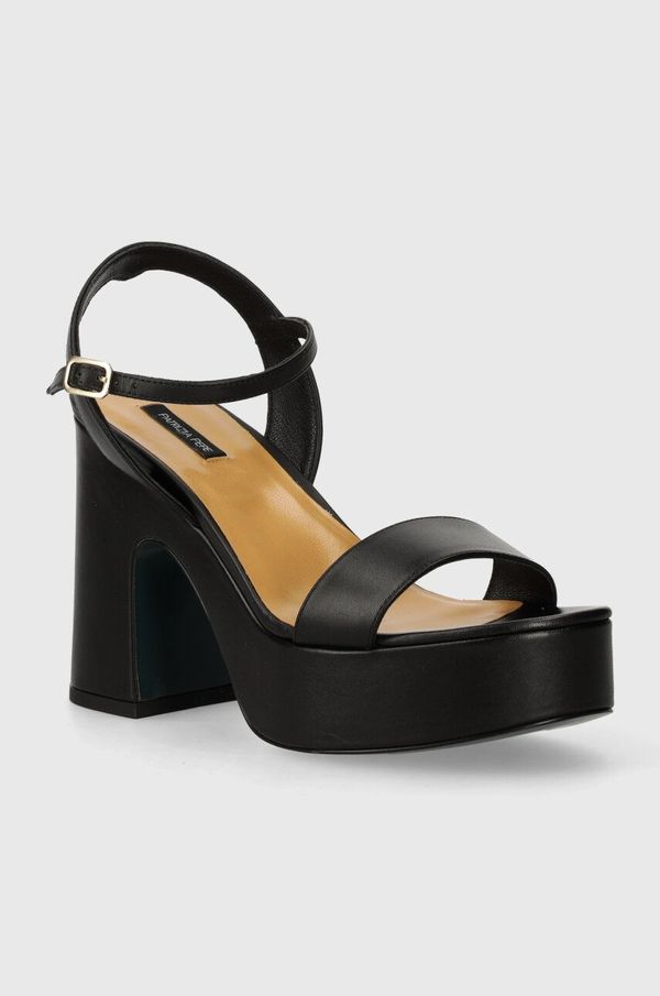 Patrizia Pepe Kožne sandale Patrizia Pepe boja: crna, 8X0065 L048 K103