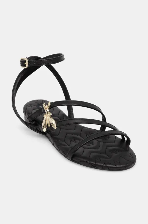 Patrizia Pepe Kožne sandale Patrizia Pepe za žene, boja: crna, 8X0095 L048 K103