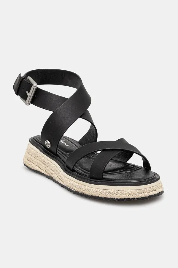 Pepe Jeans Kožne sandale Pepe Jeans KATE NATURE