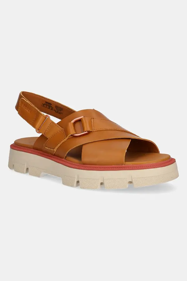 Sorel Kožne sandale Sorel REIN CB CRISSCROSS