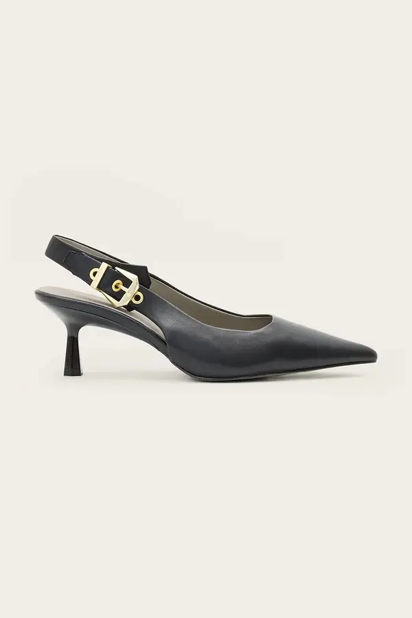 AllSaints Kožne štikle AllSaints Idiya Slingback