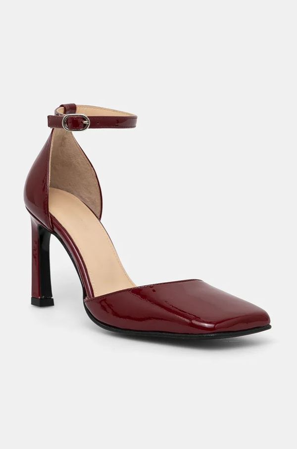 Alohas Kožne štikle Alohas Liebe boja: bordo, S100557-03