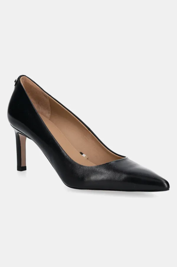 BOSS Kožne štikle BOSS Janet boja: crna, 50536573