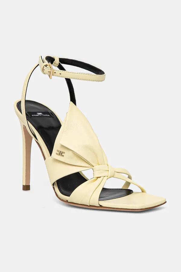 Elisabetta Franchi Kožne štikle Elisabetta Franchi