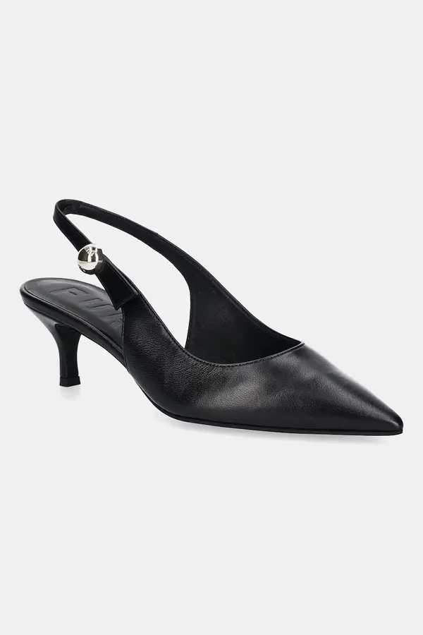 Furla Kožne štikle Furla Sfera Slingback