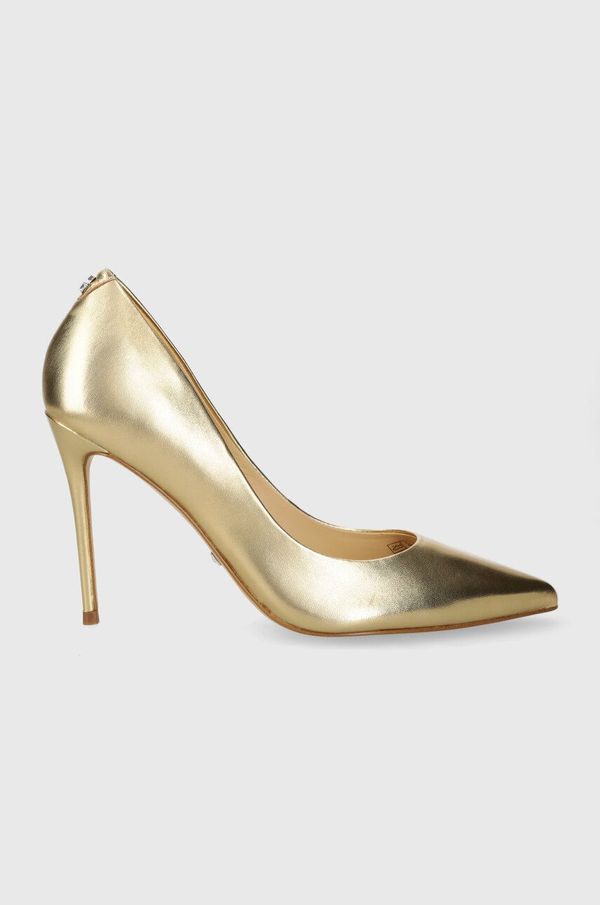 Guess Kožne štikle Guess SABALIA6 boja: zlatna, FLPSB6 LEM08