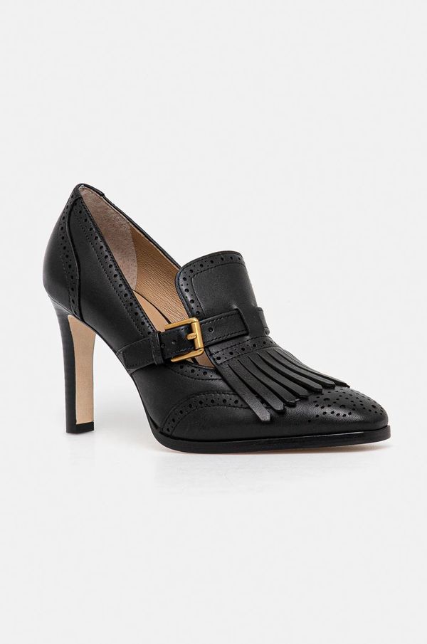 Lauren Ralph Lauren Kožne štikle Lauren Ralph Lauren Colleen boja: crna, 802944557001