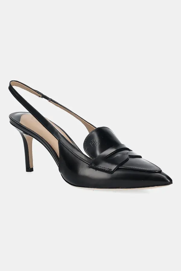 Lauren Ralph Lauren Kožne štikle Lauren Ralph Lauren Khloe Lr Pmp