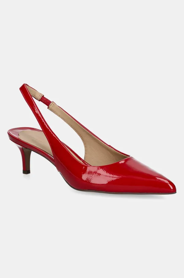 Lauren Ralph Lauren Kožne štikle Lauren Ralph Lauren Lolah II boja: crvena, 802959210002