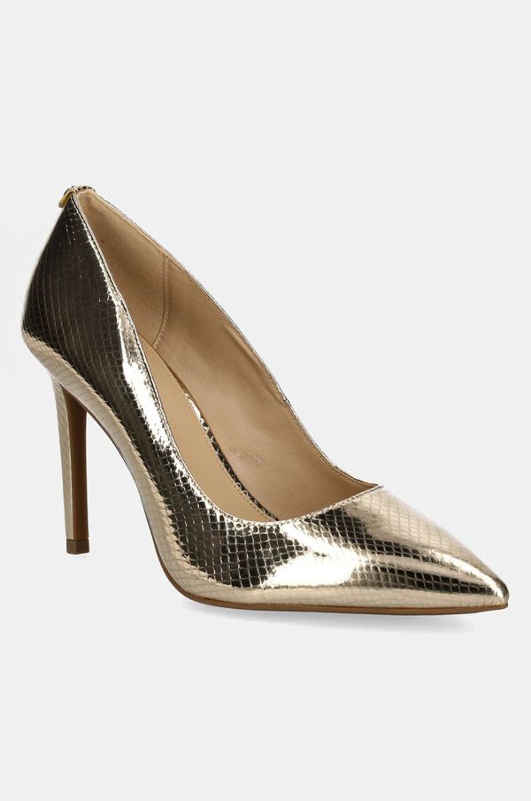 MICHAEL Michael Kors Kožne štikle MICHAEL Michael Kors Alina boja: zlatna, 40R4HNHP1M.740