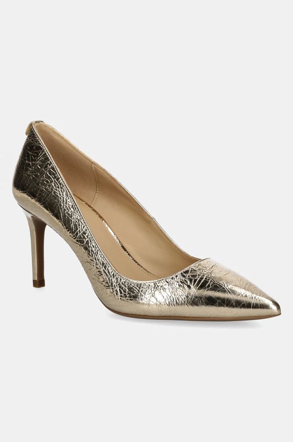 MICHAEL Michael Kors Kožne štikle MICHAEL Michael Kors Alina boja: zlatna, 40R5ALMP1M.740