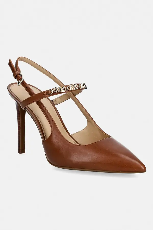 MICHAEL Michael Kors Kožne štikle MICHAEL Michael Kors Dina Flex High Sling Pump