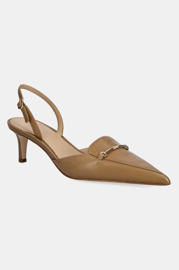 MICHAEL Michael Kors Kožne štikle MICHAEL Michael Kors Lena boja: bež, 40R5LEMP1L.297